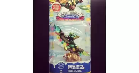 Skylanders Superchargers - Snow-Brite Stormblade E3 EXTREMELY RARE - NEW online IN BOX