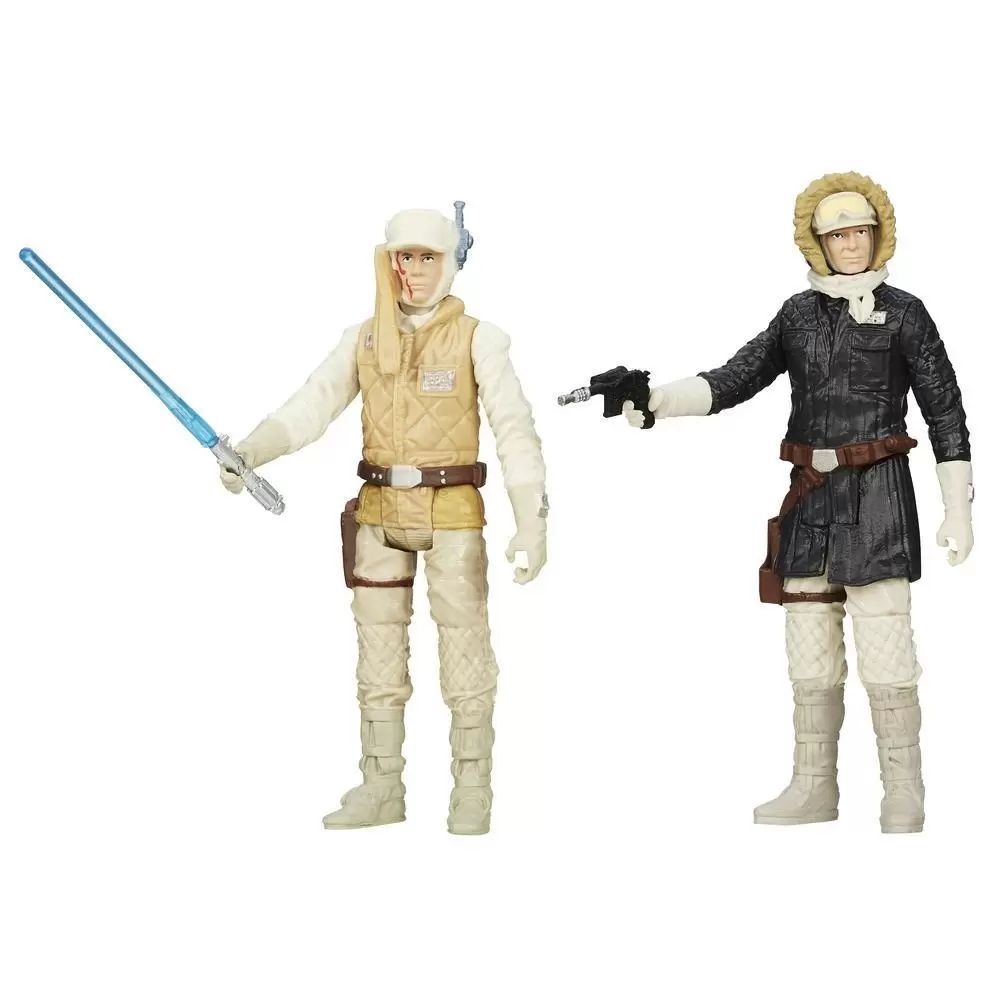 Luke Skywalker & Han Solo (Hoth Outfit) - Star Wars Rebels action figure