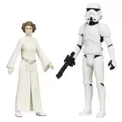 Princess Leia & Luke Skywalker (Stormtrooper Disguise)