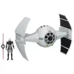 The Inquisitor's TIE Advanced Prototype with Inquisitor (Target Exclusive Vehicle with Bonus Action Figure)