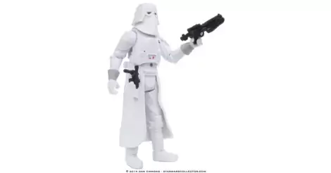 Star Wars The Black Series 3.75" #24 Snowtrooper Commander Loose Complete 