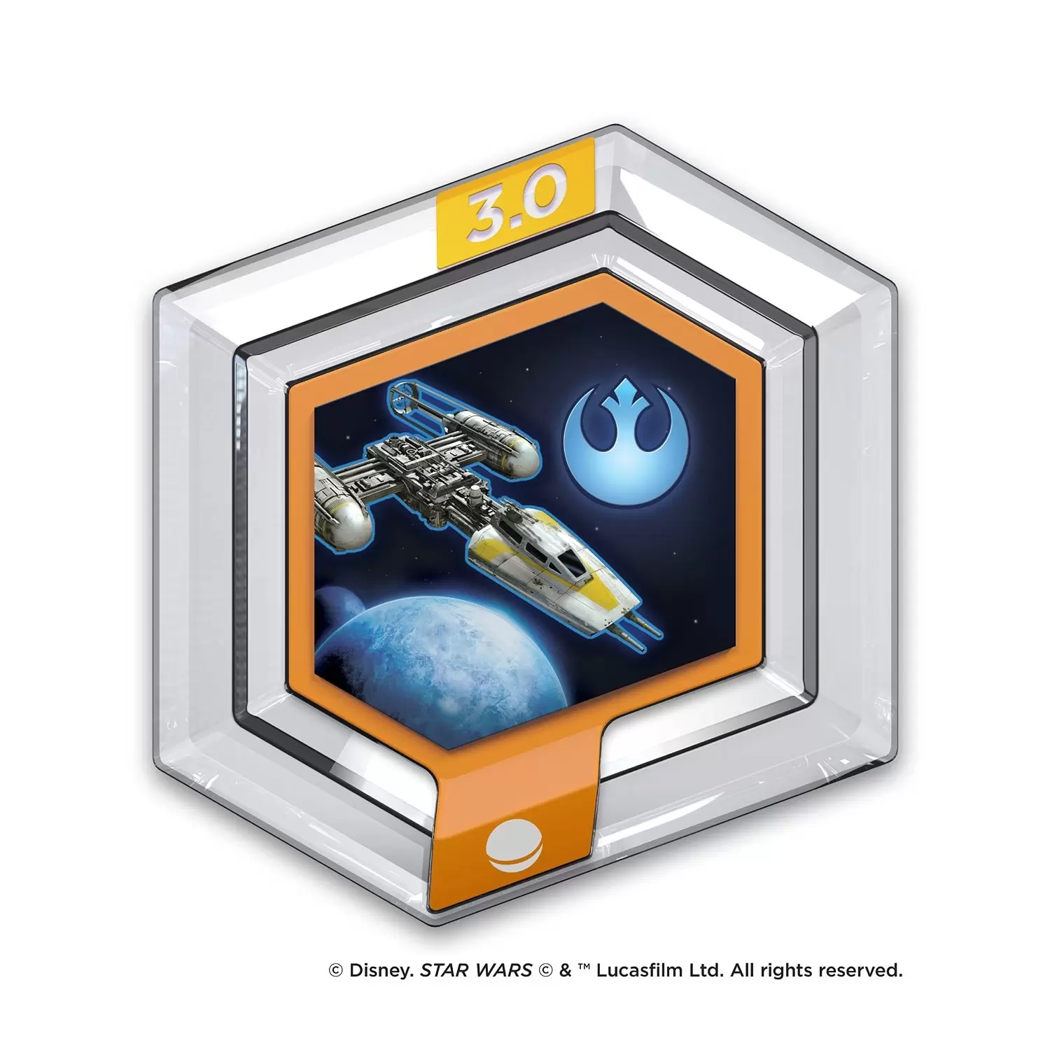 Power Discs Disney Infinity - Chasseur Stellaire Y-Wing