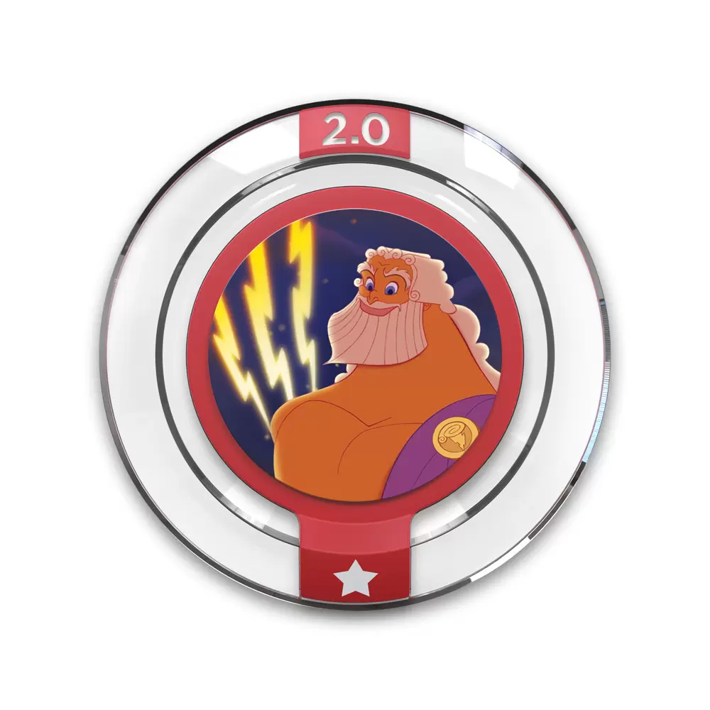 Power Discs Disney Infinity - Eclairs de Zeus