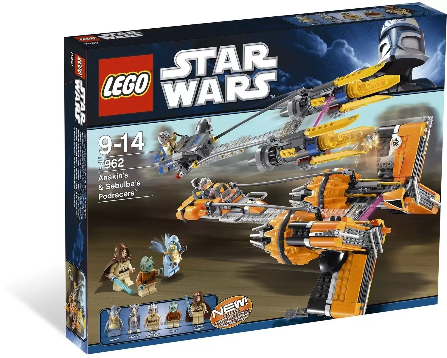 LEGO Star Wars - Anakin Skywalker and Sebulba\'s Podracers