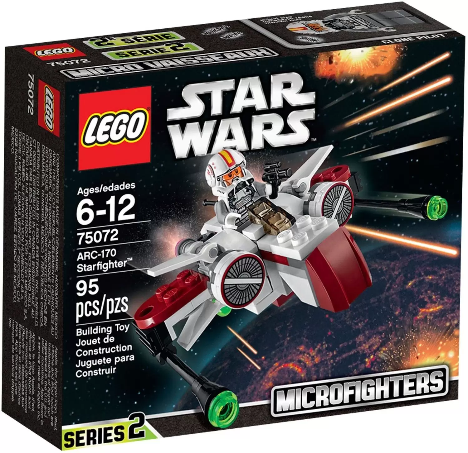 LEGO Star Wars - ARC-170 Starfighter (Microfighters)