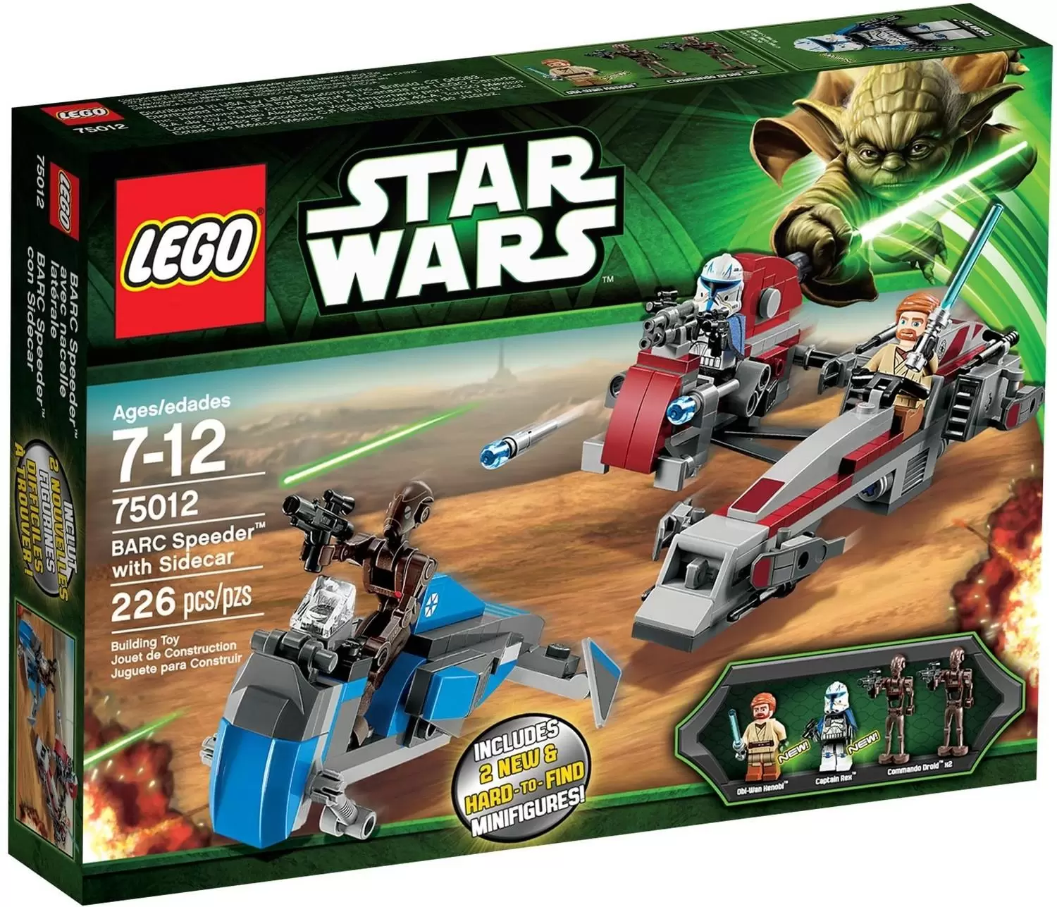 LEGO Star Wars - BARC Speeder with Sidecar