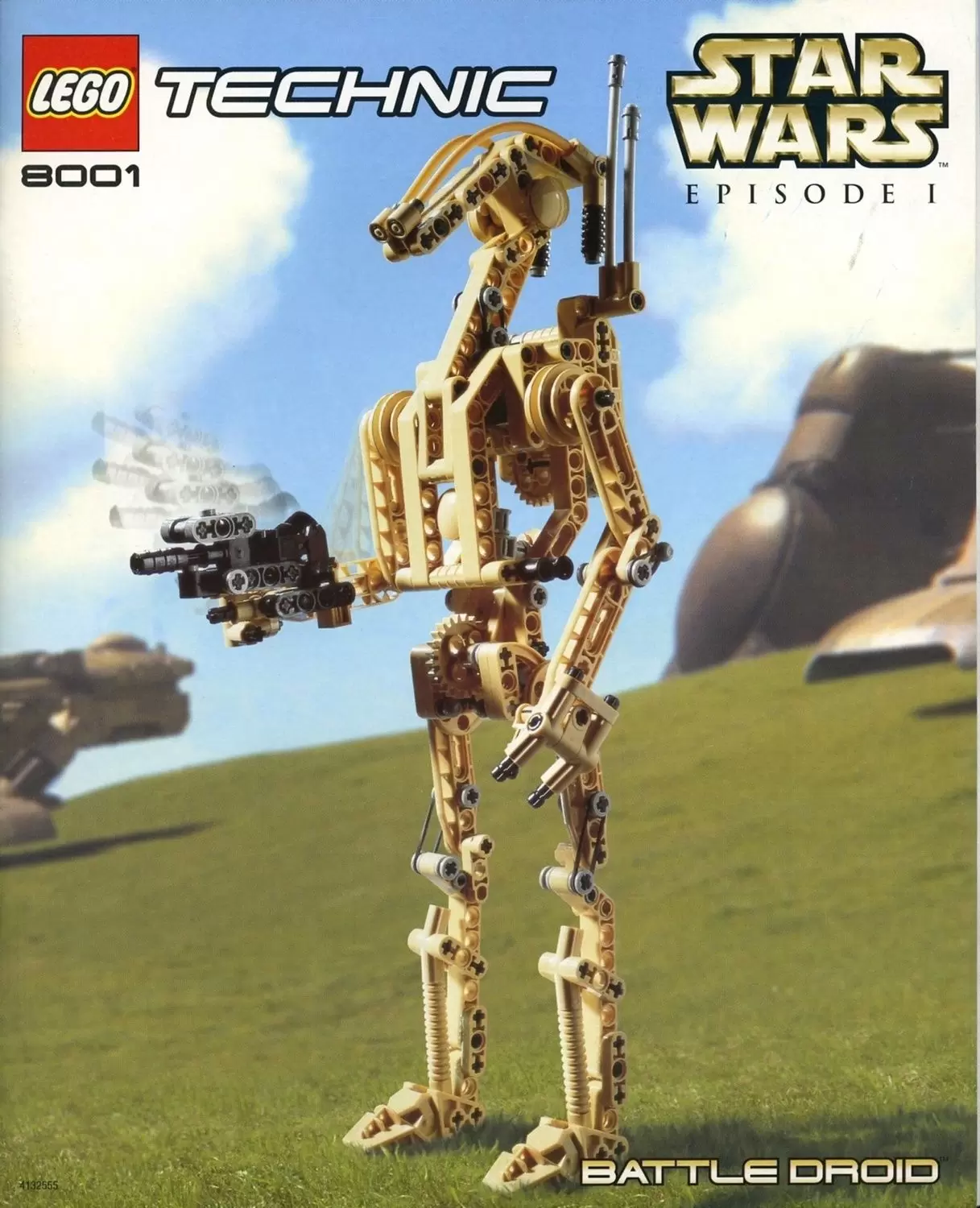 7681 Lego ® Star Wars ™ personaje Battle Droid comandante set 7670 