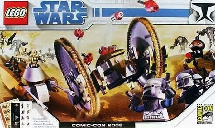 forskellige Præferencebehandling Tag væk Clone Wars (SDCC 2008 exclusive) - LEGO Star Wars set COMCON001