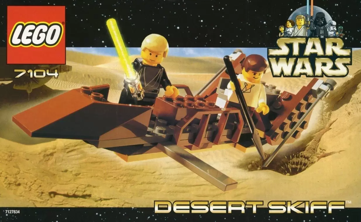 CHROM SCHWERT ### =TOP LEGO STAR WARS FIGUR ### LUKE SKYWALKER AUS SET 7104 