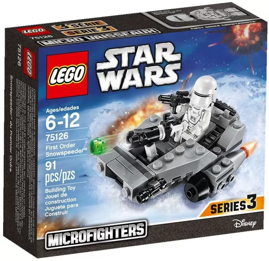 LEGO Star Wars - First Order Snowspeeder (Microfighters)