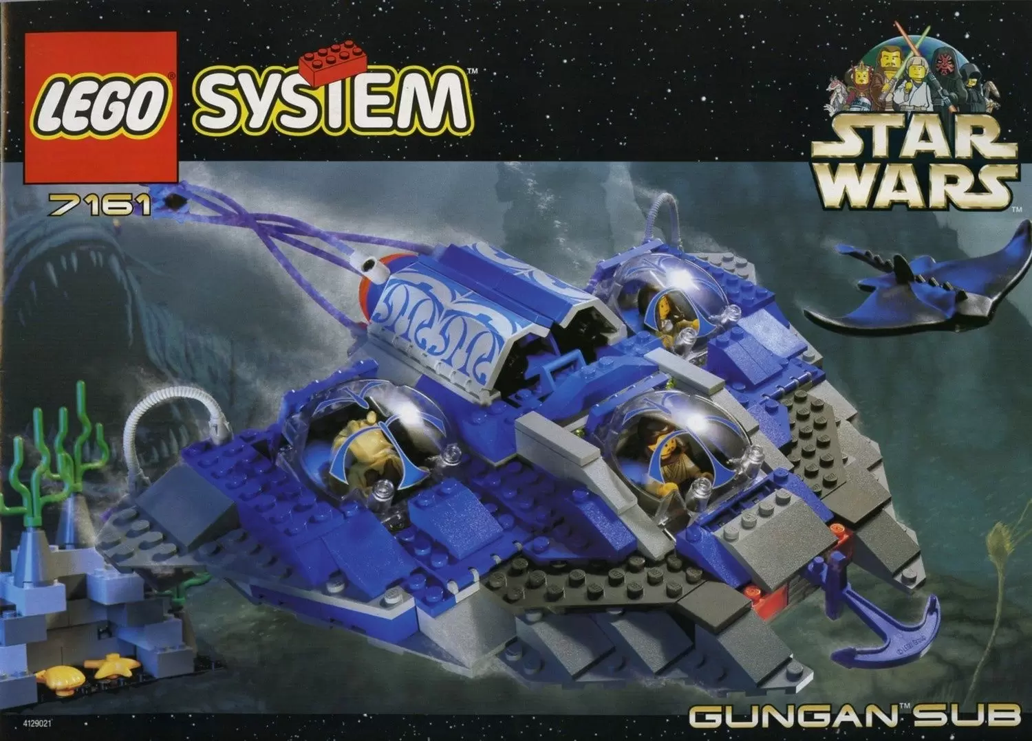 Gungan Sub LEGO Star set 7161