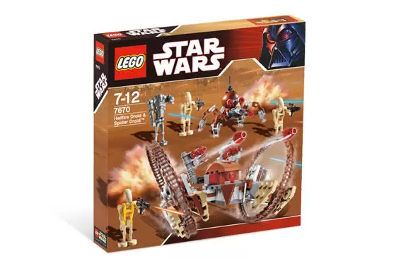 LEGO Star Wars - Hailfire Droid & Spider Droid