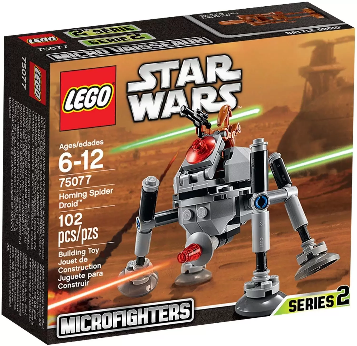 LEGO Star Wars - Homing Spider Droid (Microfighters)