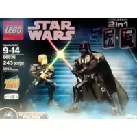 Luke Skywalker and Darth Vader