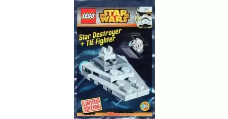 LEGO Star Wars Mini Limited - Star Destroyer + TIE Fighter 911510 (Foilbag)