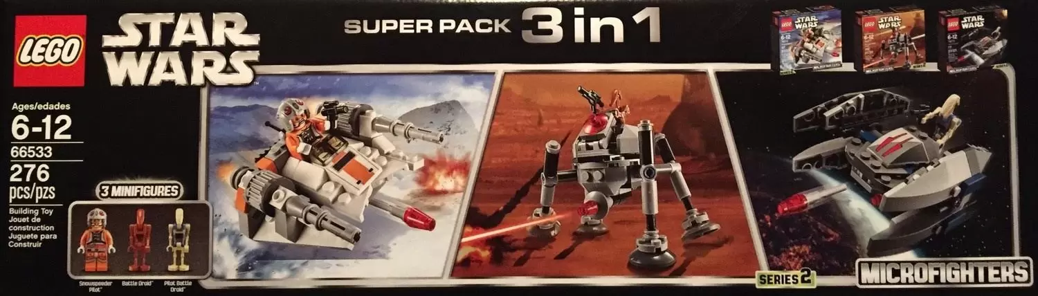 LEGO Star Wars - Microfighter 3 in 1 Super Pack
