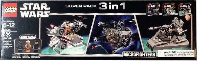 LEGO Star Wars - Microfighter Super Pack 3 in 1
