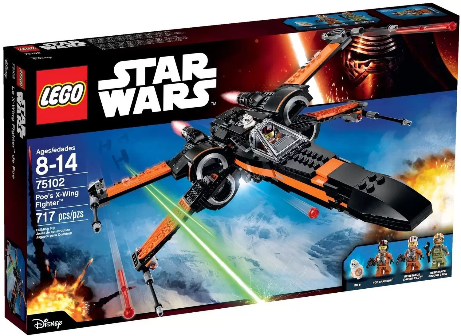 logo Retouch Træde tilbage Poe's X-wing Fighter - LEGO Star Wars set 75102