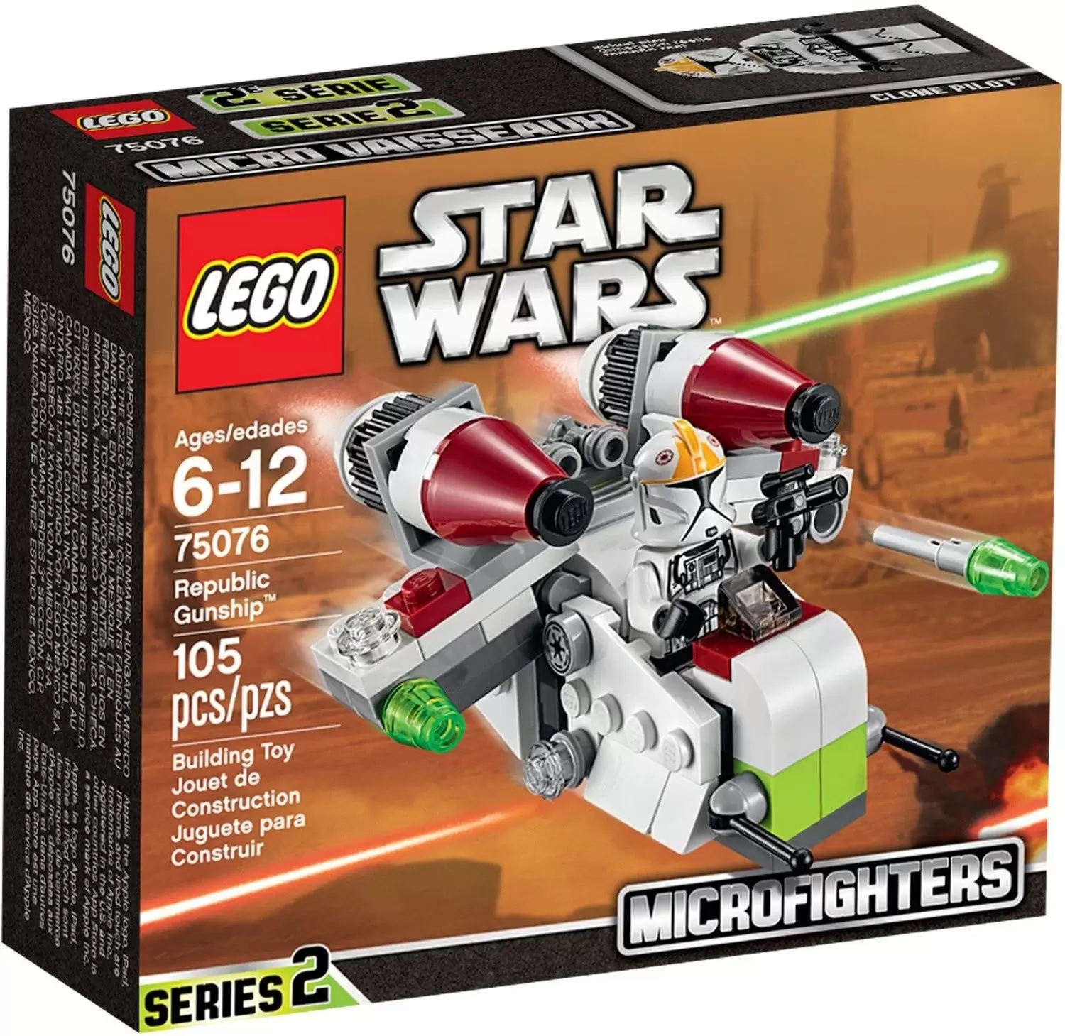 LEGO Star Wars - Republic Gunship (Microfighters)