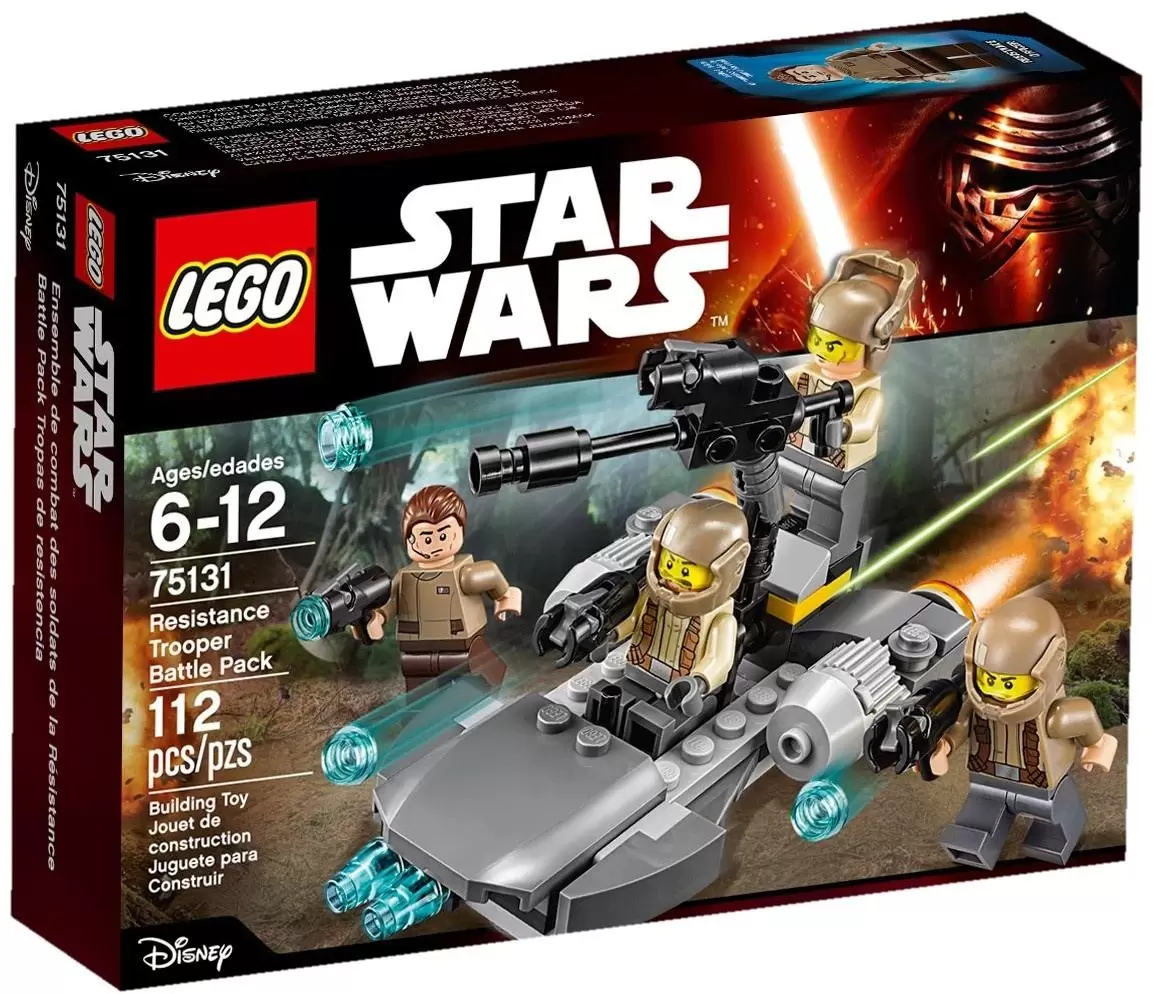 LEGO Star Wars - Resistance Trooper Battle Pack