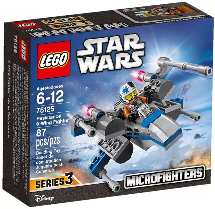LEGO Star Wars - Resistance X-wing Fighter (Microfighters)