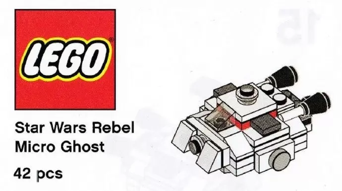 LEGO Star Wars - The Ghost micro-model