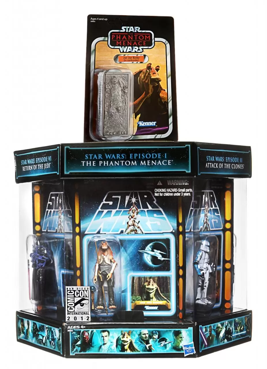The Vintage Collection - Lost Line Carbon Freeze Chamber 7-Figure Set (SDCC 2012)