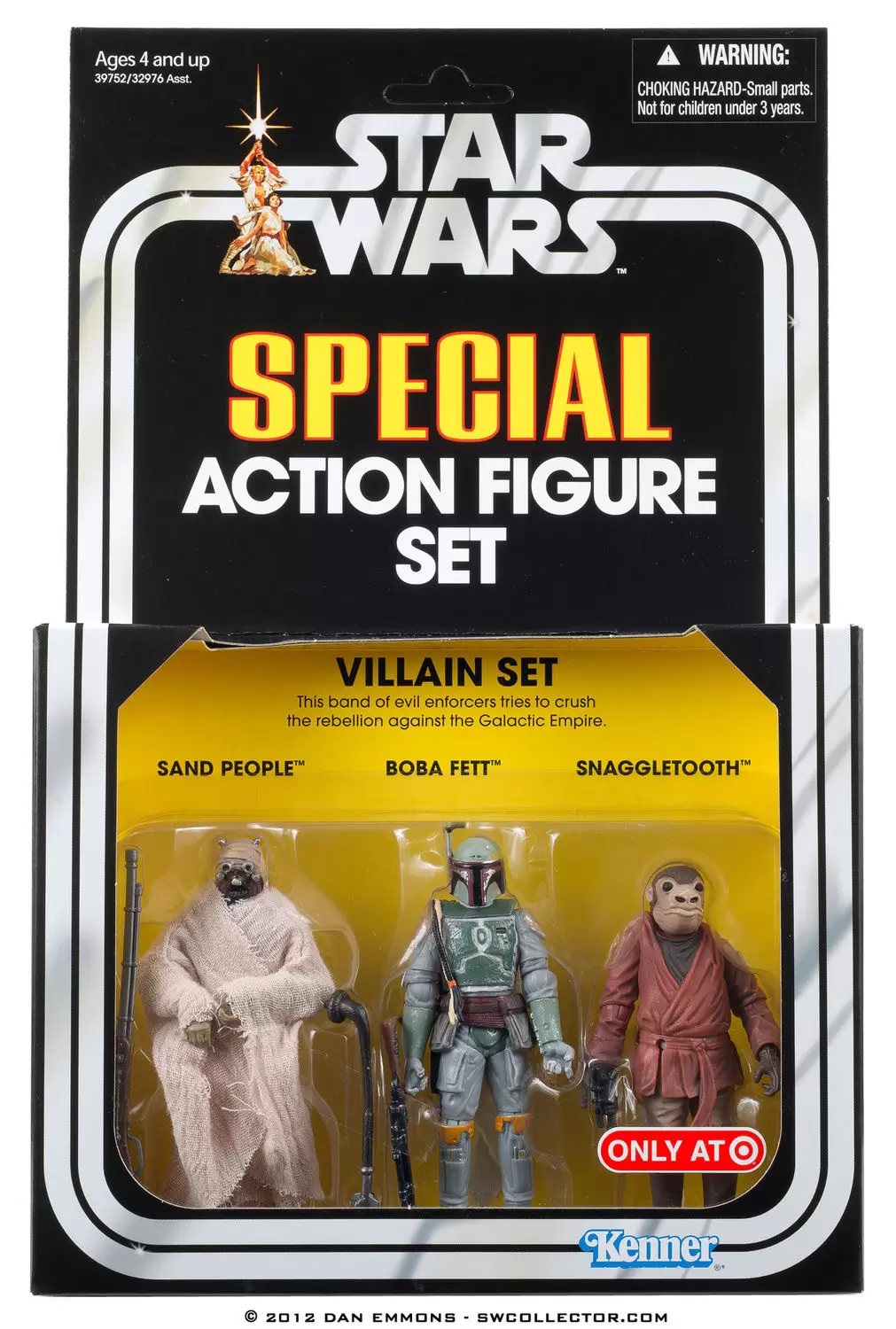 The Vintage Collection - Villain Set : Special Action Figure Set (2012)