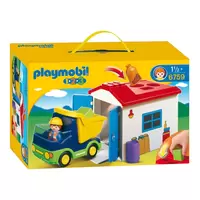 Playmobil 1.2.3 6750 Coffret Grande ferme - Playmobil