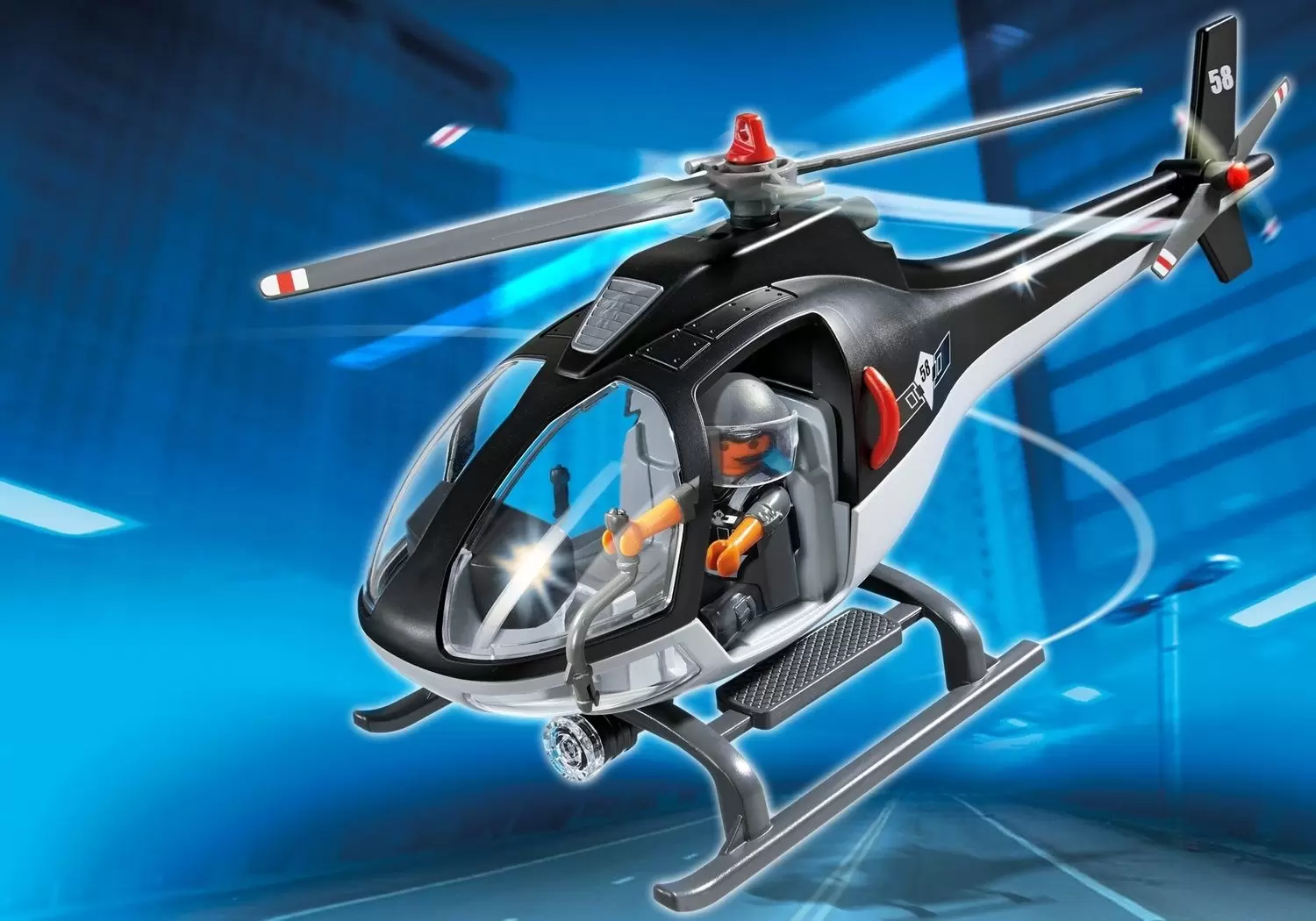 Police Playmobil - Helicopter