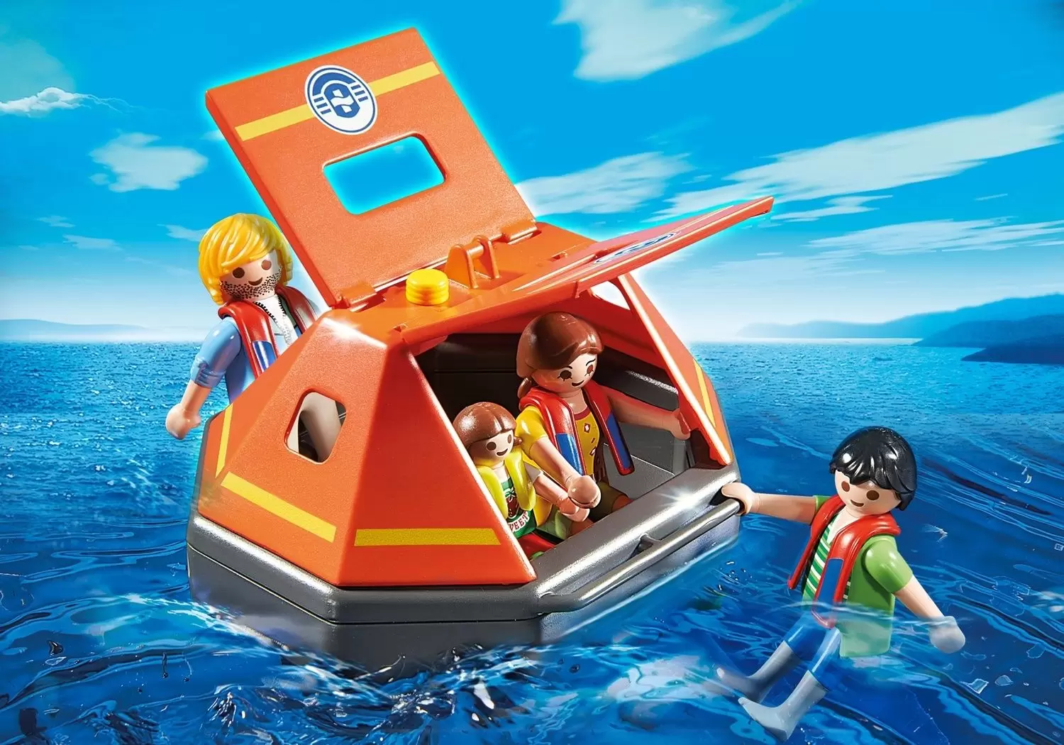 Playmobil Port & Plaisance - Naufragés avec radeau de survie