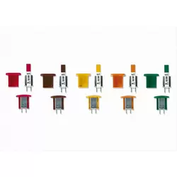 Paire de quartz 26.995Mhz  marron