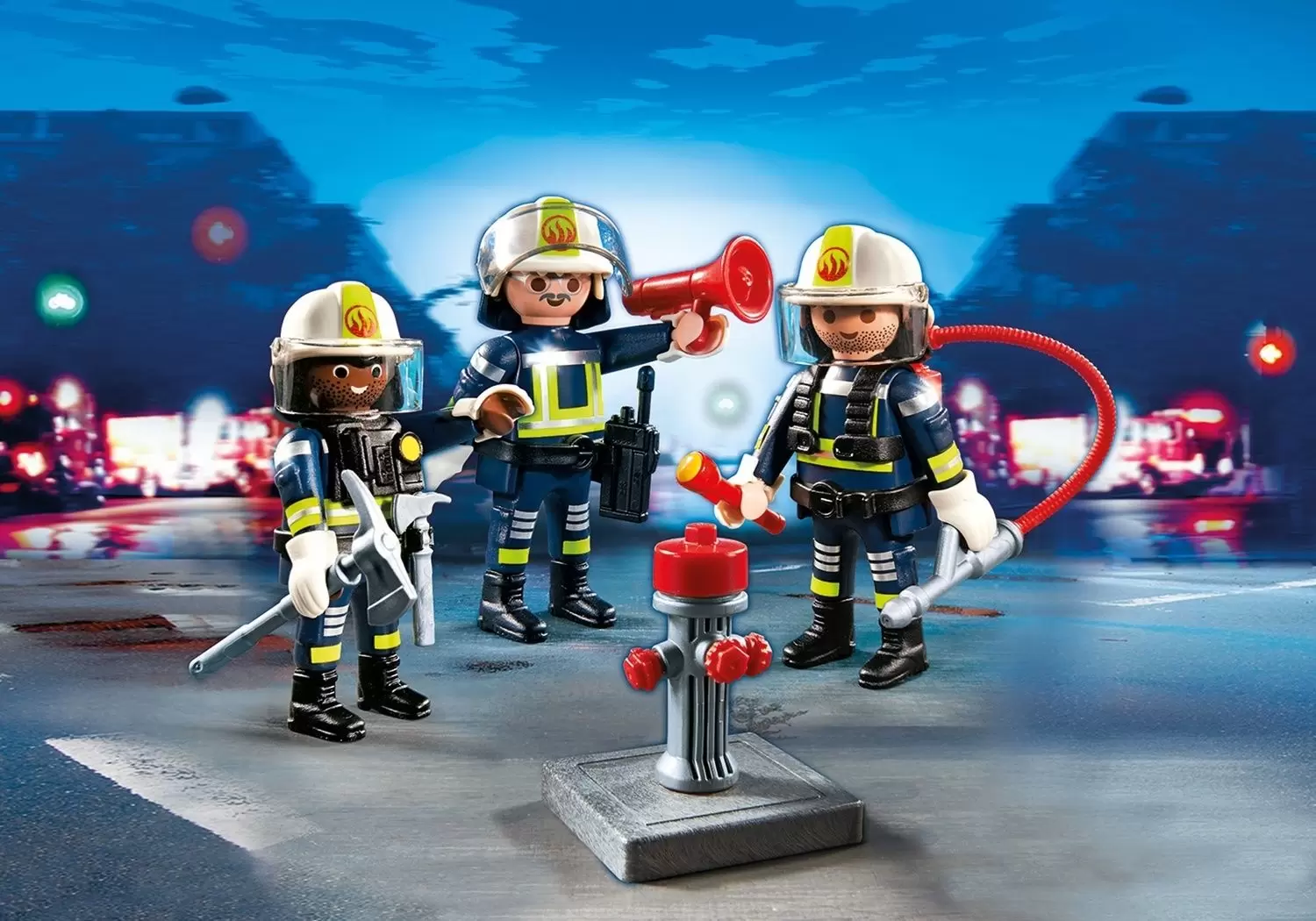 Playmobil Pompier - Unité de pompiers