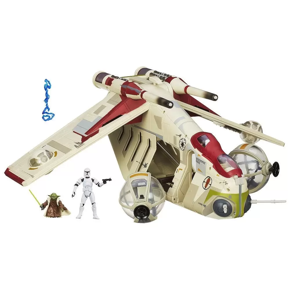 star wars clone wars republic gunship toy