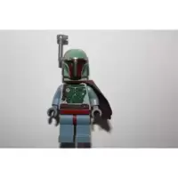 Boba Fett with Helmet, Pauldron, Sand Green Jetpack