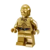 C-3PO with Colorful Wires Pattern