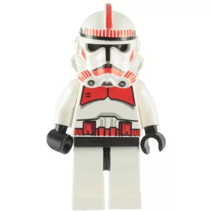 LEGO Star Wars Minifigs - Clone Trooper, Episode 3, Red Shock Trooper