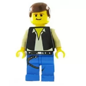 Minifigurines LEGO Star Wars - Han Solo Blue Legs (Falcon)