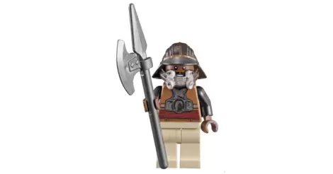 Skiff Guard Disguise Lego Star Wars Lando Calrissian from set 9496 