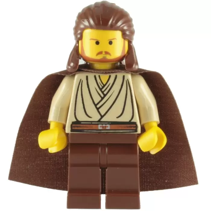 LEGO Star Wars Minifigs - Qui-Gon Jinn (Yellow Head)