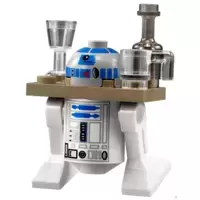R2-D2 with Dark Tan Serving Tray