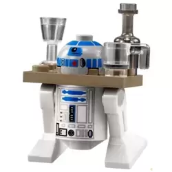 R2-D2 with Dark Tan Serving Tray