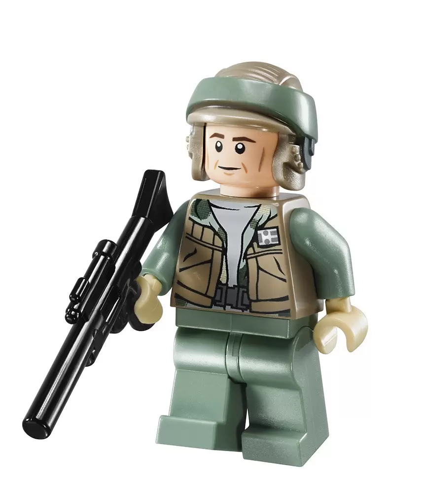Minifigurines LEGO Star Wars - Endor Rebel Commando - Dark Tan Vest