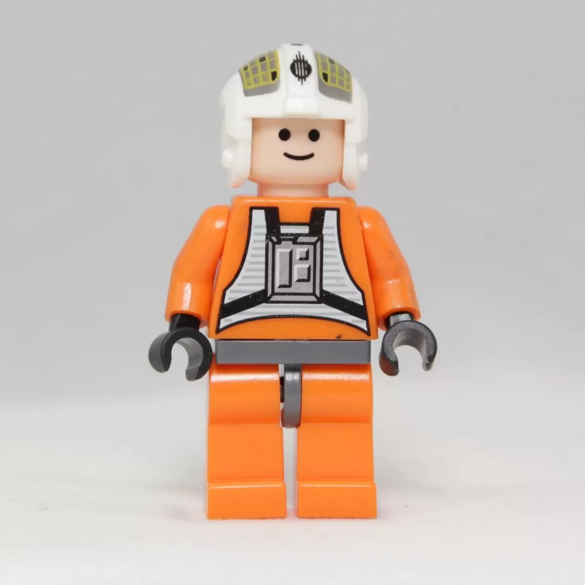LEGO Star Wars Minifigs - Rebel Pilot Y-wing - Light Nougat Head (Dutch Vander)