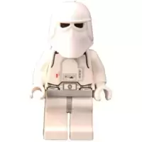 Snowtrooper with Light Stone Gray hips and White Hands