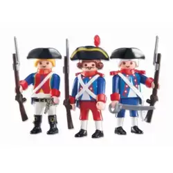 3 French Soldiers