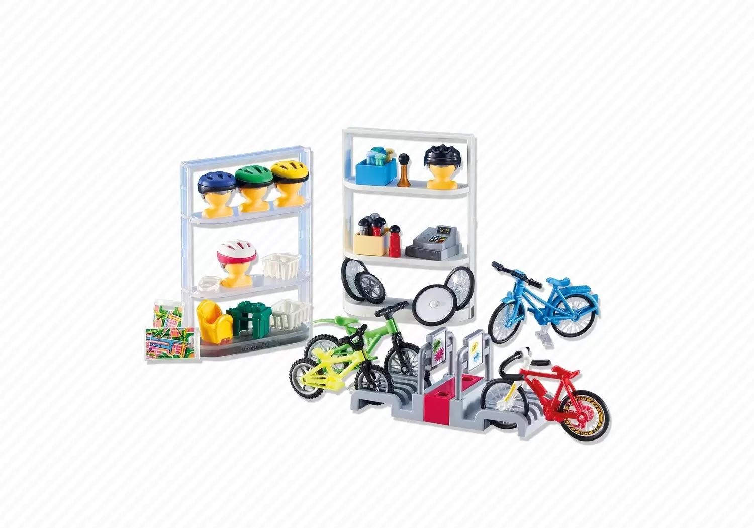 Accessoires & décorations Playmobil - Aménagement pour boutique de vélos