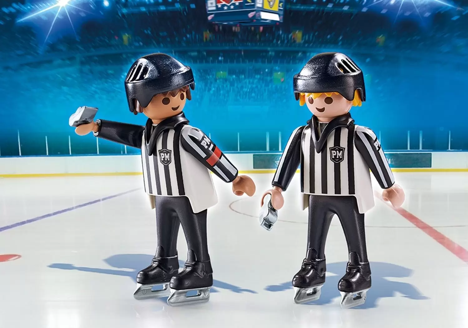 Playmobil Hockey sur Glace - NHL - Arbitres de hockey