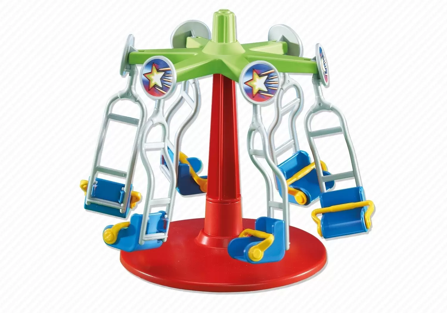 Playmobil dans la ville - Attraction de chaises volantes