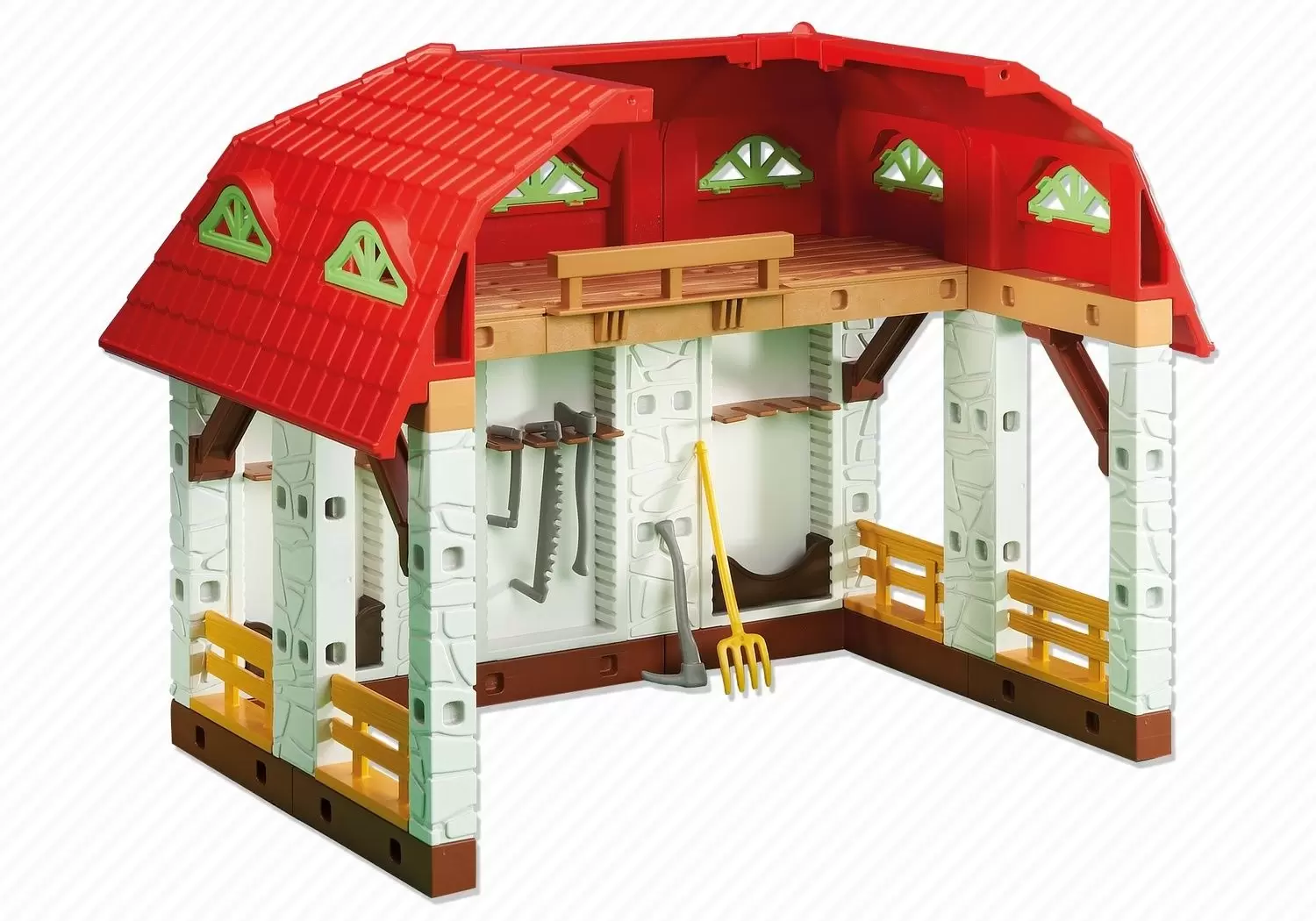 Accessoires & décorations Playmobil - Bâtiment d\'extension pour la grande ferme
